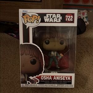 Funko Pop Star Wars Osha Aniseya with Brown and Blue Details